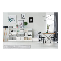Produktbild för Esselte - presentkartong - medelstor - 36 cm x 26.5 cm x 10 cm - grå - paket med 3