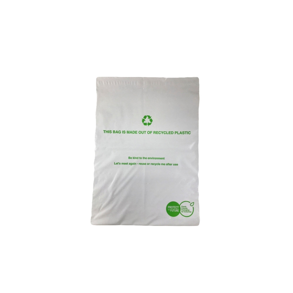 Produktbild för Forsendelsesposer recycled 340x420 mm hvid