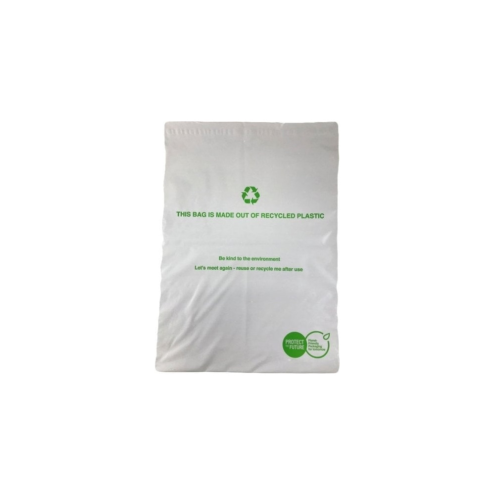 Produktbild för Forsendelsesposer recycled 340x420 mm hvid