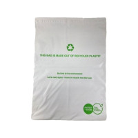 Produktbild för Forsendelsesposer recycled 340x420 mm hvid