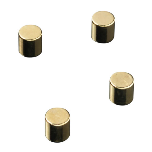 Naga Super Stærke Magneter' cylinder guld Ø 1 x 1 cm