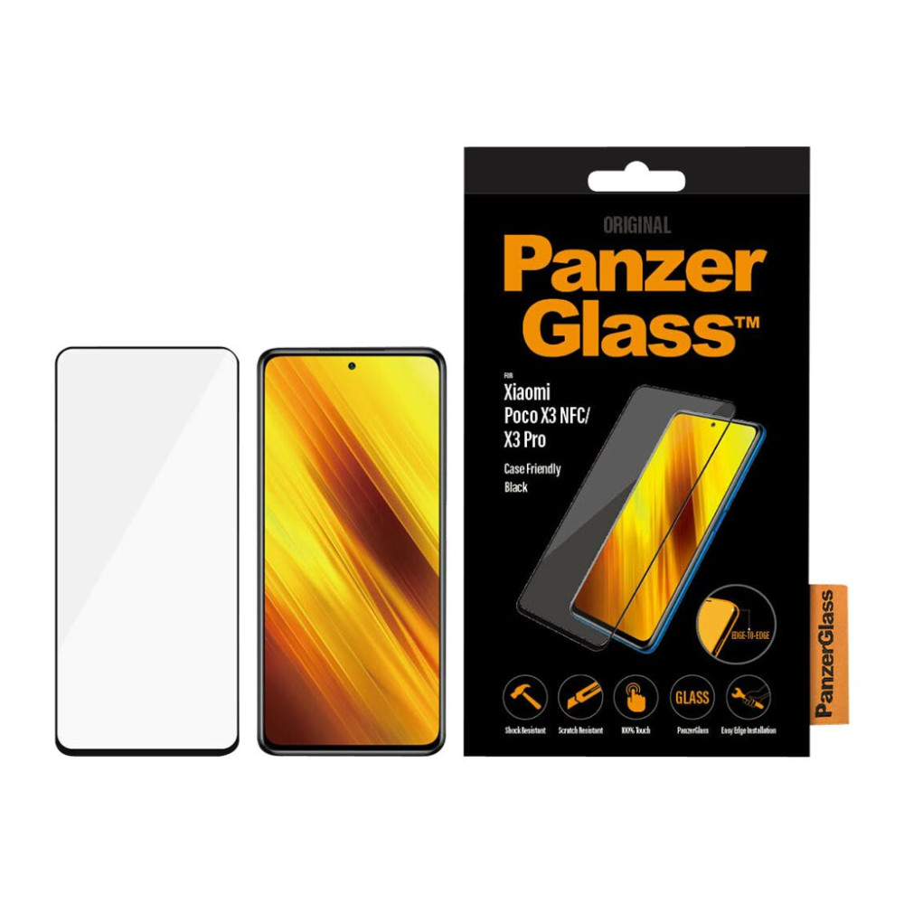 Produktbild för PanzerGlass - skärmskydd för mobiltelefon - lämplig för fodral