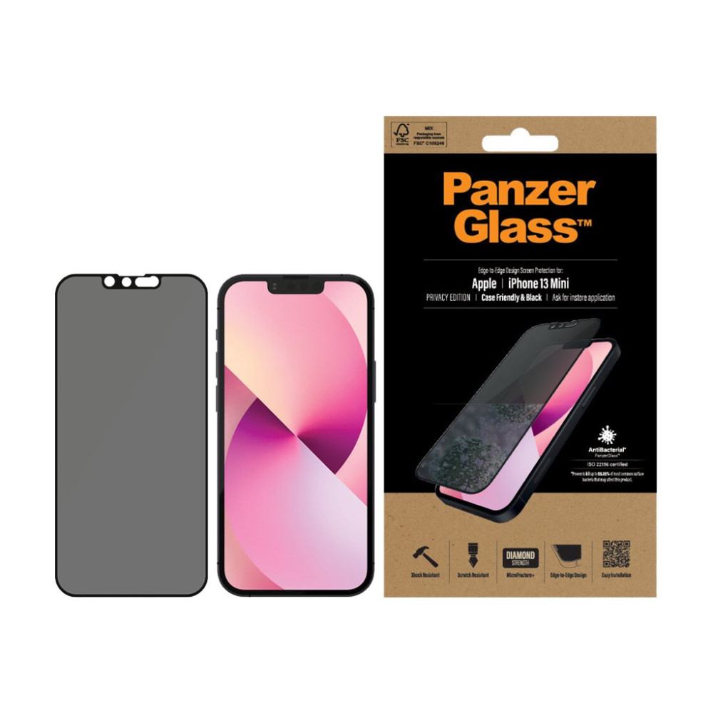 Produktbild för PanzerGlass - skärmskydd för mobiltelefon