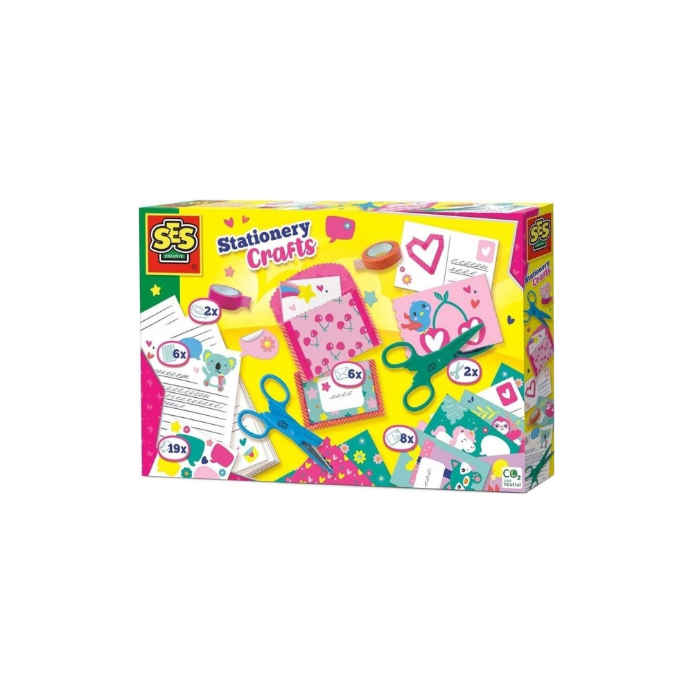 Produktbild för SES Creative Stationery crafts, Pysselset för barn, 5 År, Mu...