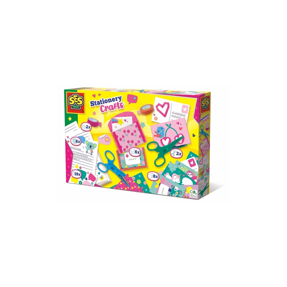 Produktbild för SES Creative Stationery crafts, Pysselset för barn, 5 År, Mu...