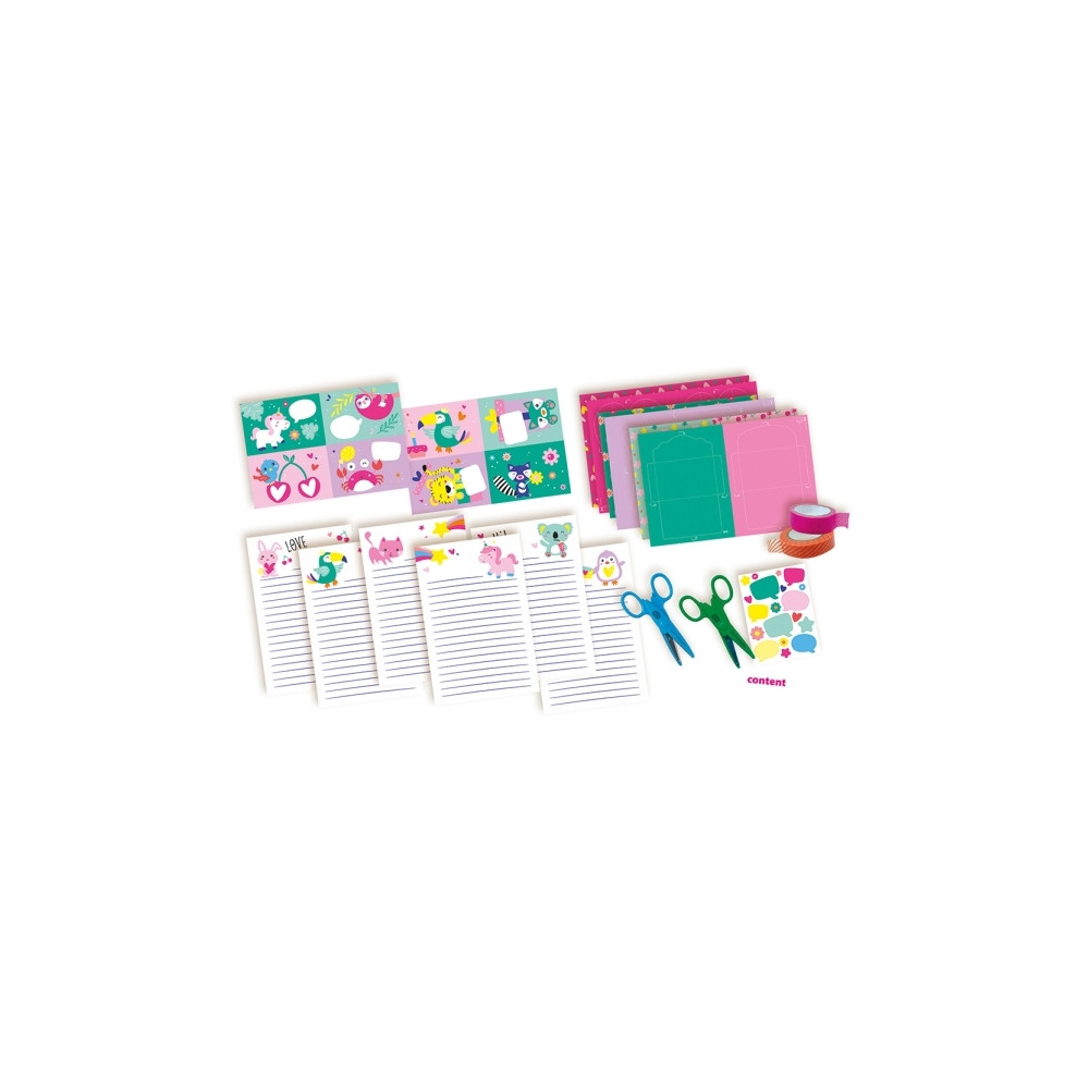 Produktbild för SES Creative Stationery crafts, Pysselset för barn, 5 År, Mu...