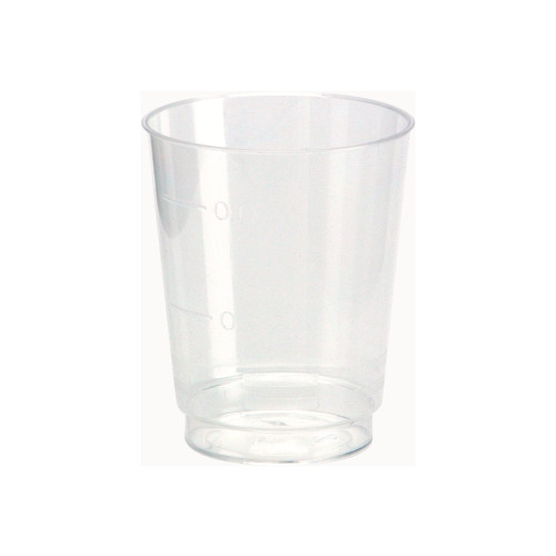 Duni Duni - glas - Unicolor - transparent - 4 cl - engångsvara (paket om 50)