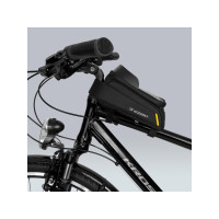 Produktbild för Wozinsky ramväska för cykel med telefonväska 1l svart (WBB25...