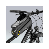 Produktbild för Wozinsky ramväska för cykel med telefonväska 1l svart (WBB25...