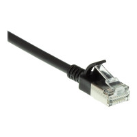 Produktbild för ACT patch-kabel - 2 m - svart, RAL 9011