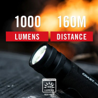 Produktbild för COAST PX1R uppladdningsbar handlampa (1000 lumen)
