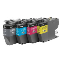 Produktbild för Brother LC422 Multipack - 4-pack - svart, cyan, magenta, gul - original - bläckpatron