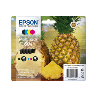 Produktbild för Epson 604 Multipack - 4-pack - svart, cyan, magenta, gul - original - bläckpatron