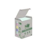 Produktbild för Post-it® Recycled Notes 38mm x 51mm 100 ark pr./blok