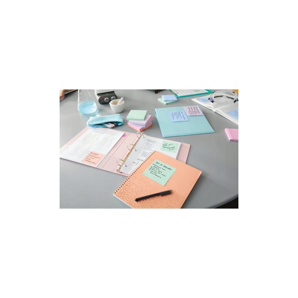 Produktbild för Post-it® Recycled Notes 38mm x 51mm 100 ark pr./blok