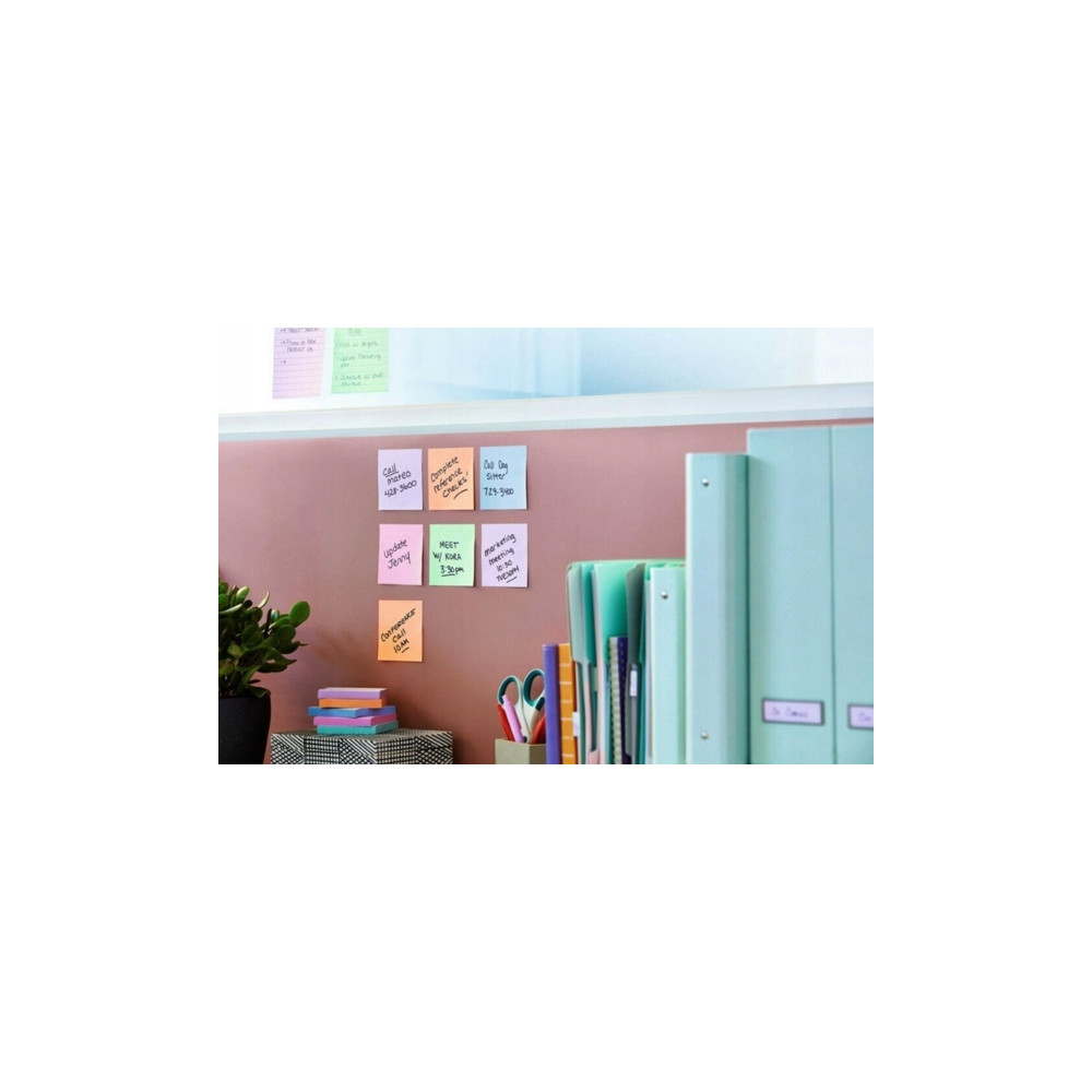 Produktbild för Post-it® Recycled Notes 38mm x 51mm 100 ark pr./blok
