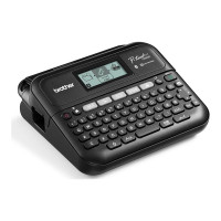 Produktbild för Brother P-Touch PT-D460BTVP - etikettskrivare - svartvit - termisk överföring