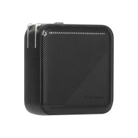 Produktbild för Targus strömadapter - GaN - 2 x USB-C, 2 x 9-stifts USB typ A - 100 watt