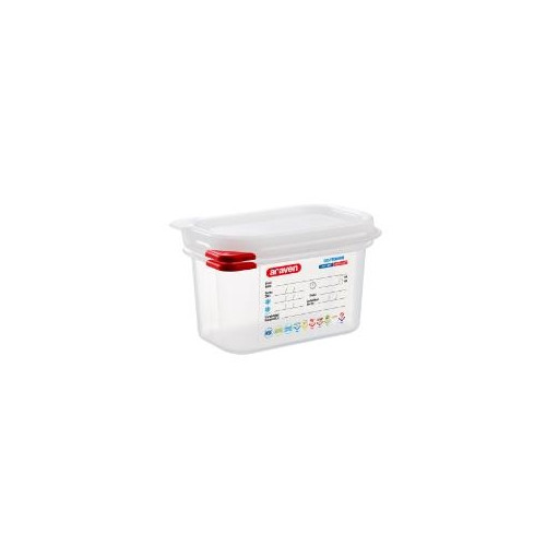 Multi Behållare Araven lufttät L17,6xB10,8xH10cm 1/9GN 1 liter pol...