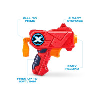 Produktbild för ZURU X-Shot Excel Double Micro Foam Dart Blaster set (8 dart...