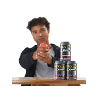 Produktbild för ZURU X-Shot Excel Double Micro Foam Dart Blaster set (8 dart...