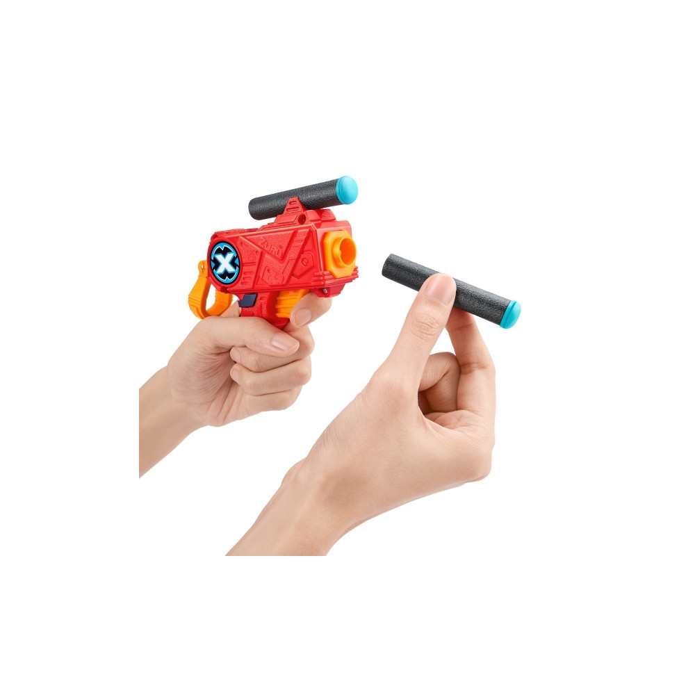 Produktbild för ZURU X-Shot Excel Double Micro Foam Dart Blaster set (8 dart...