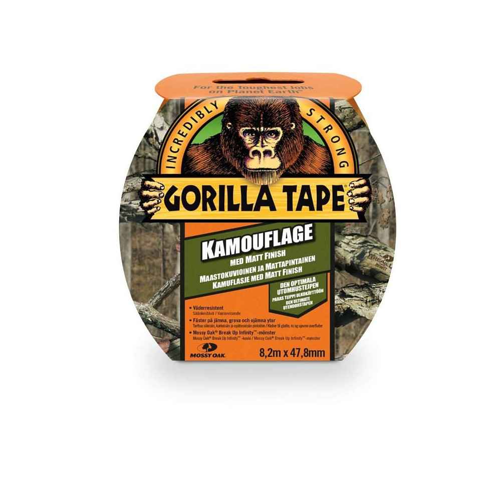 Produktbild för Gorilla camo tejp 48 mm.