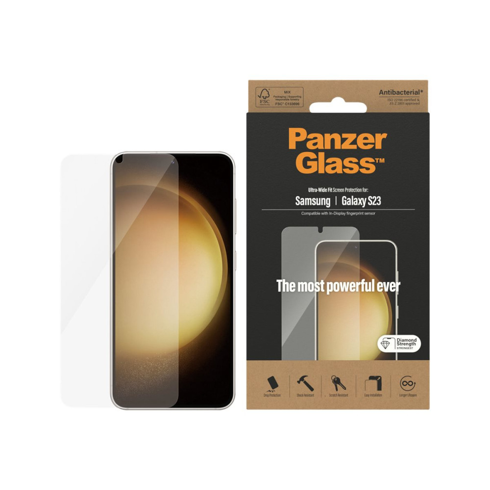 Produktbild för PanzerGlass - skärmskydd för mobiltelefon