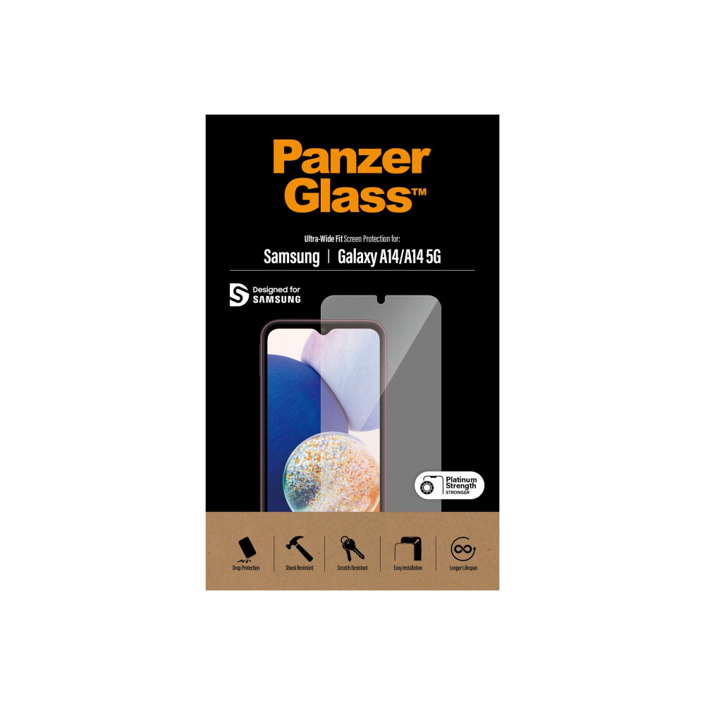 Produktbild för PanzerGlass - skärmskydd för mobiltelefon