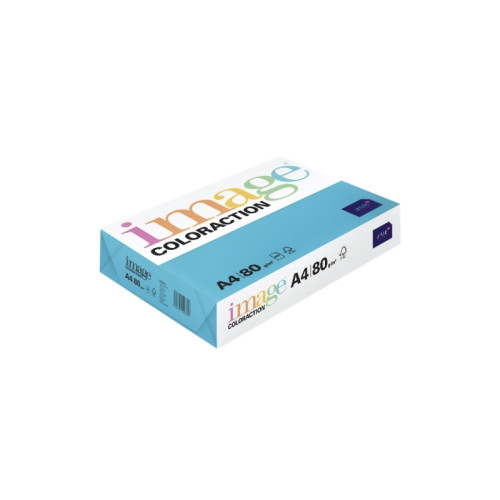 Image Coloraction Kopipapir Image Coloraction A4 80g Lisbon Deep Turquoise 500...