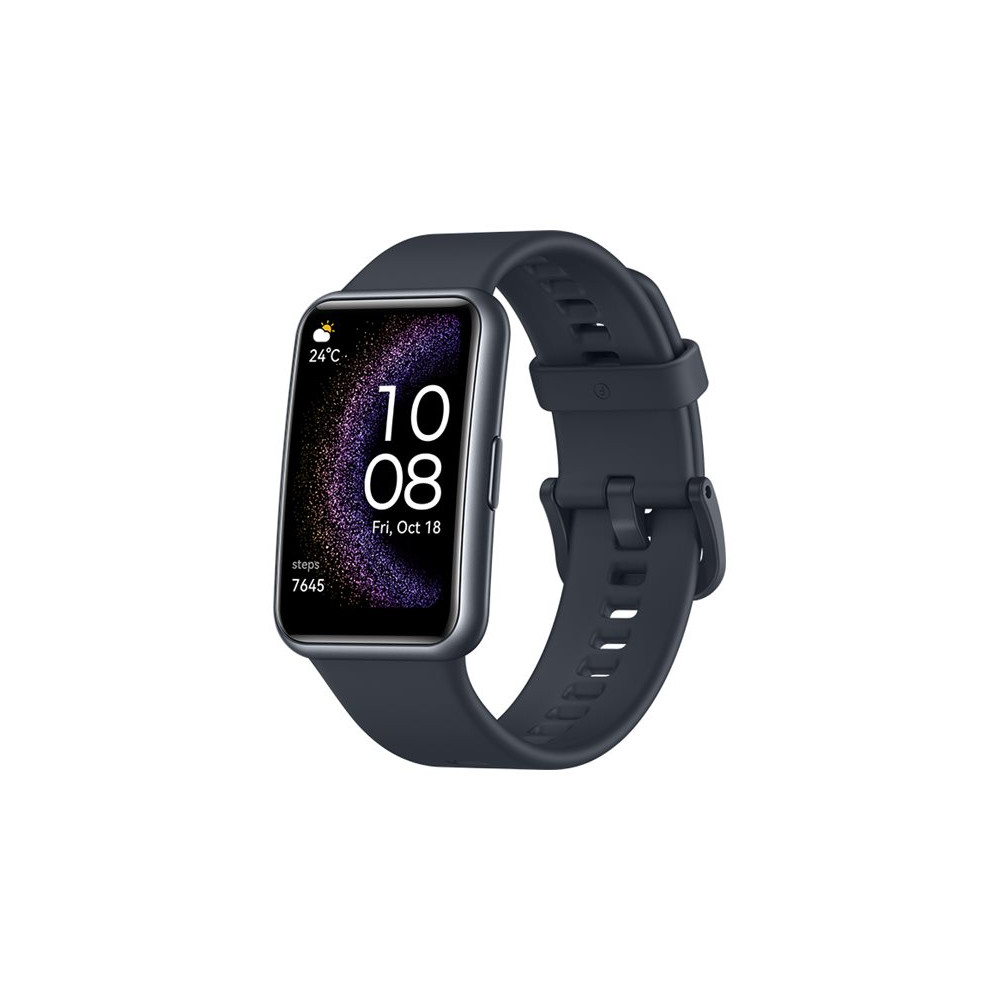 Produktbild för Huawei Watch Fit Special Edition smart klocka med rem - skinande svart
