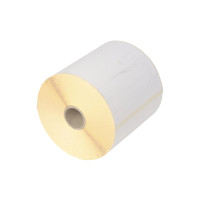 Produktbild för Termoetiket u/tryk hvid ECO 100x150mm 450stk/rul ø25mm m. pe...