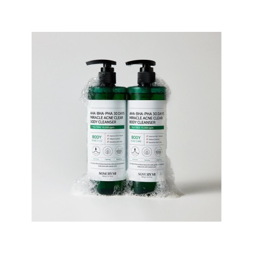 Some By Mi Some By Mi AHA BHA PHA 30 Days Miracle Acne Clear Body Clean...