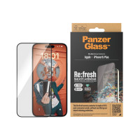 Produktbild för PanzerGlass Re:fresh - skärmskydd för mobiltelefon - ultrabred passning med EasyAligner