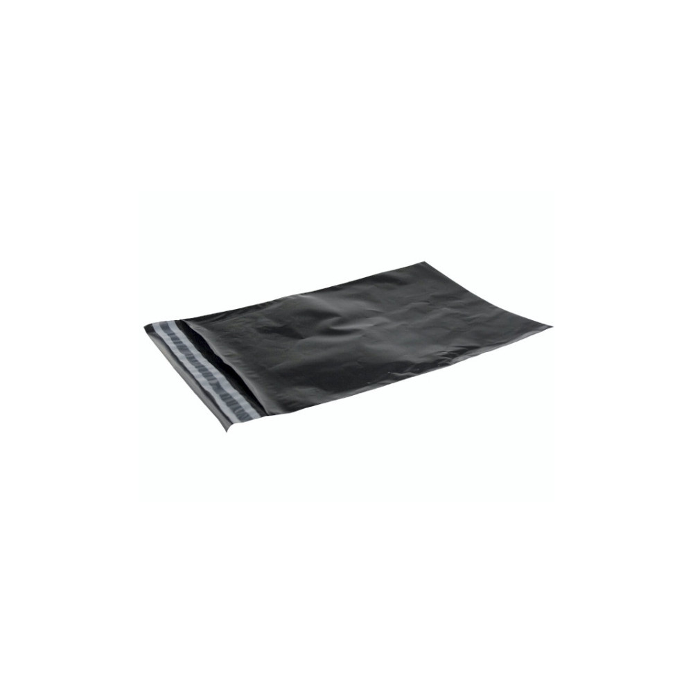 Produktbild för Fraktpåsar PE svart 230x325 mm