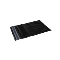 Produktbild för Fraktpåsar PE svart 230x325 mm