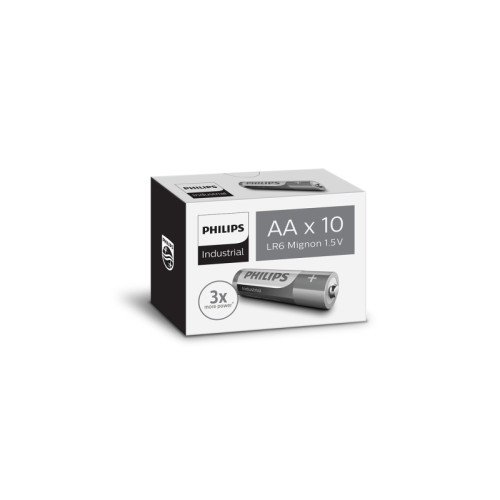 Philips Philips industrial alkaline-batterier AA 10-pack
