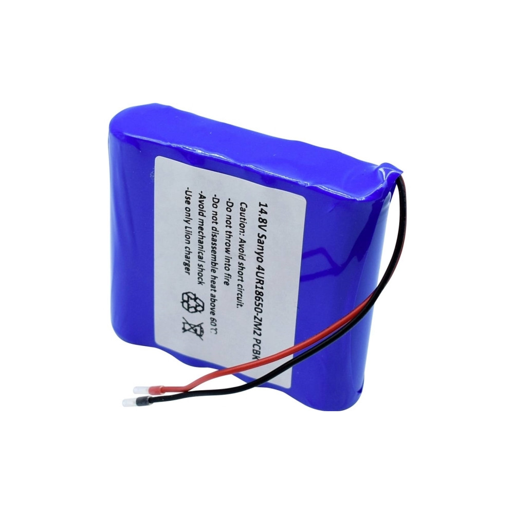 Produktbild för Sanyo 4/UR18650-ZM2 PCBK specialbatteri 18650 kabel litium 1...