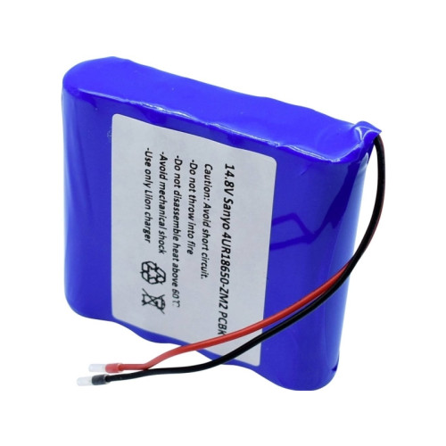Sanyo Sanyo 4/UR18650-ZM2 PCBK specialbatteri 18650 kabel litium 1...