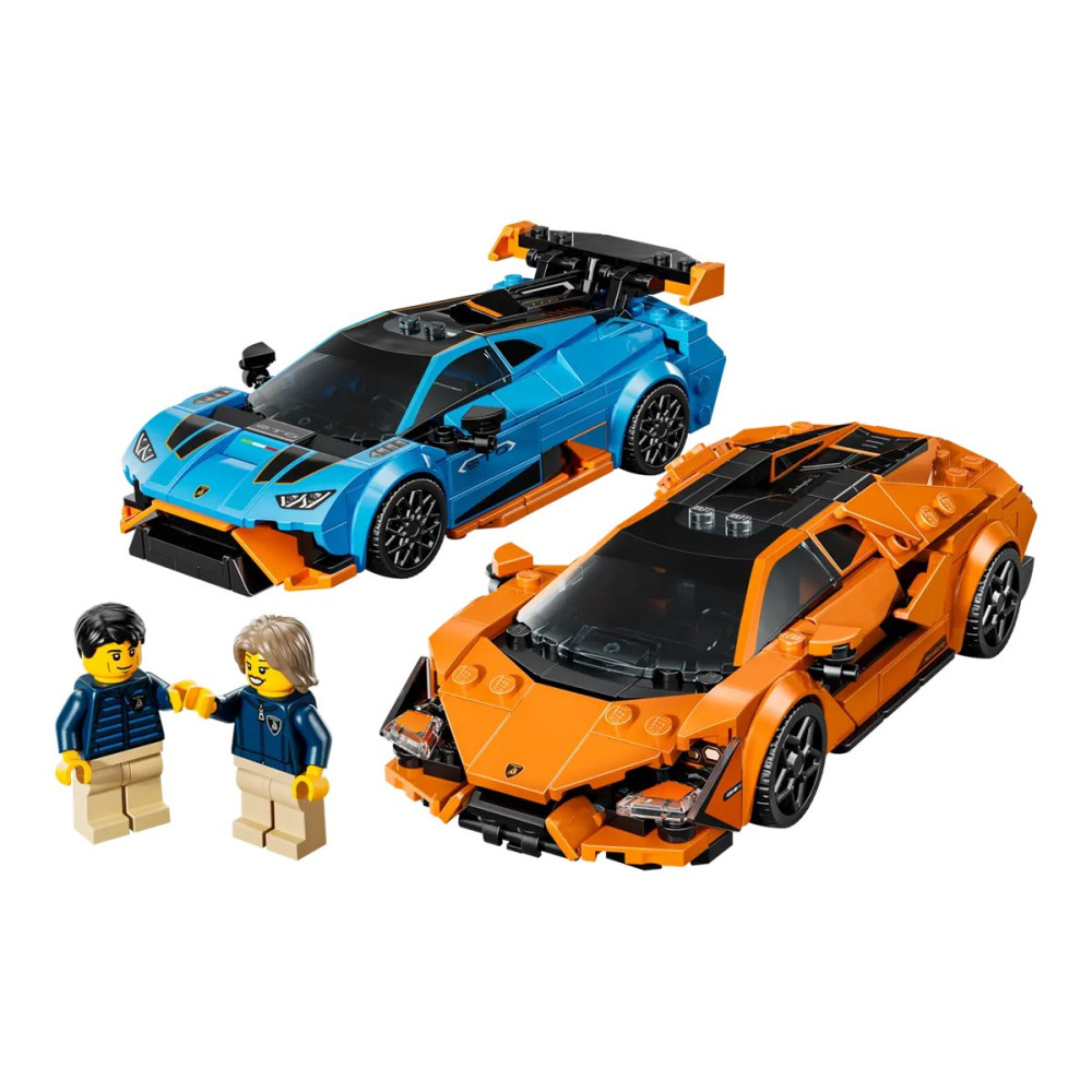 Produktbild för LEGO Speed Champions 77238 - Lamborghini Revuelto & Huracán STO - byggsats