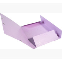 Produktbild för Gummiband Pastelllila 24x32 cm passar A4-ark