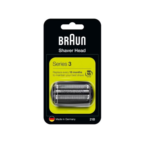 Braun Braun Series 3 Kombipack 21 B neu, Rakhuvud, 1 huvuden, Svar...