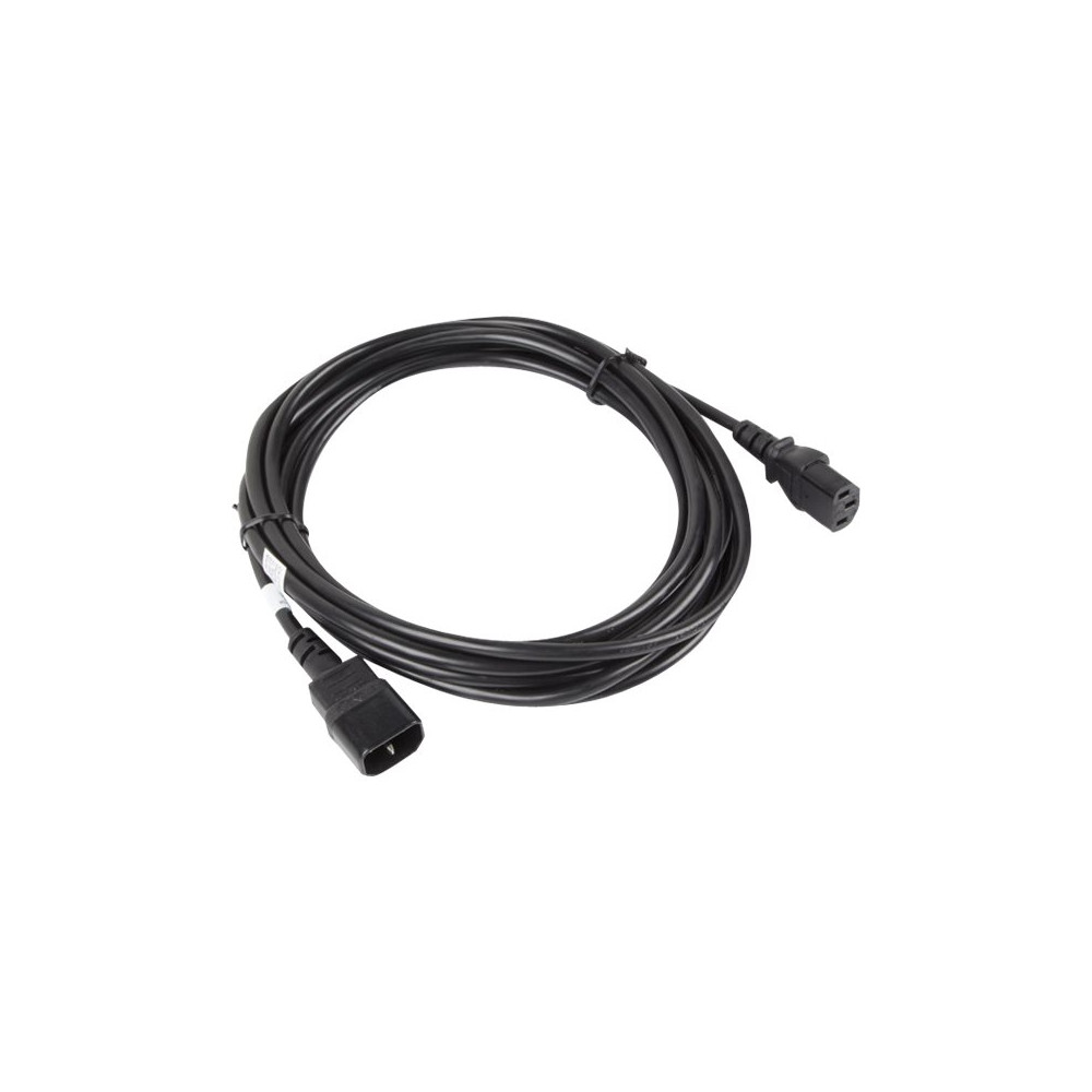 Produktbild för Lanberg - strömkabel - power IEC 60320 C13 till IEC 60320 C14 - 5 m