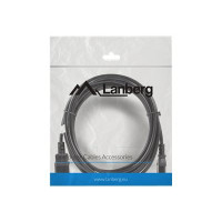 Produktbild för Lanberg - strömkabel - power IEC 60320 C13 till IEC 60320 C14 - 5 m