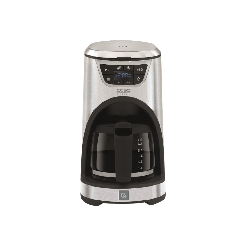 Produktbild för CASO Design Novea C 4 - kaffemaskin - rostfritt stål / krom
