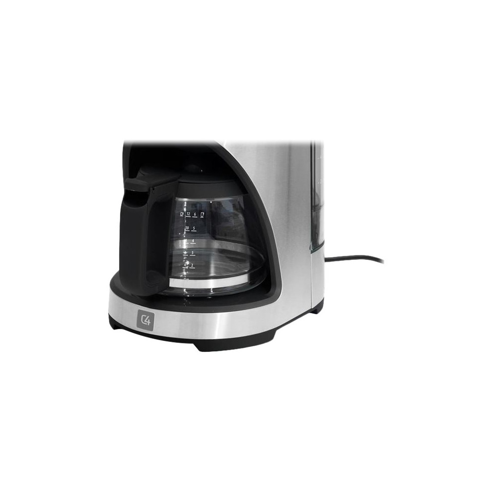 Produktbild för CASO Design Novea C 4 - kaffemaskin - rostfritt stål / krom