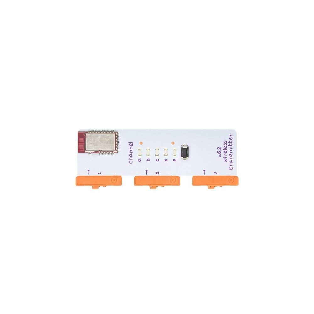 Produktbild för littleBits 650-0150-00A01, bitSnaps, Trådlös, 14 År, 95 mm,...