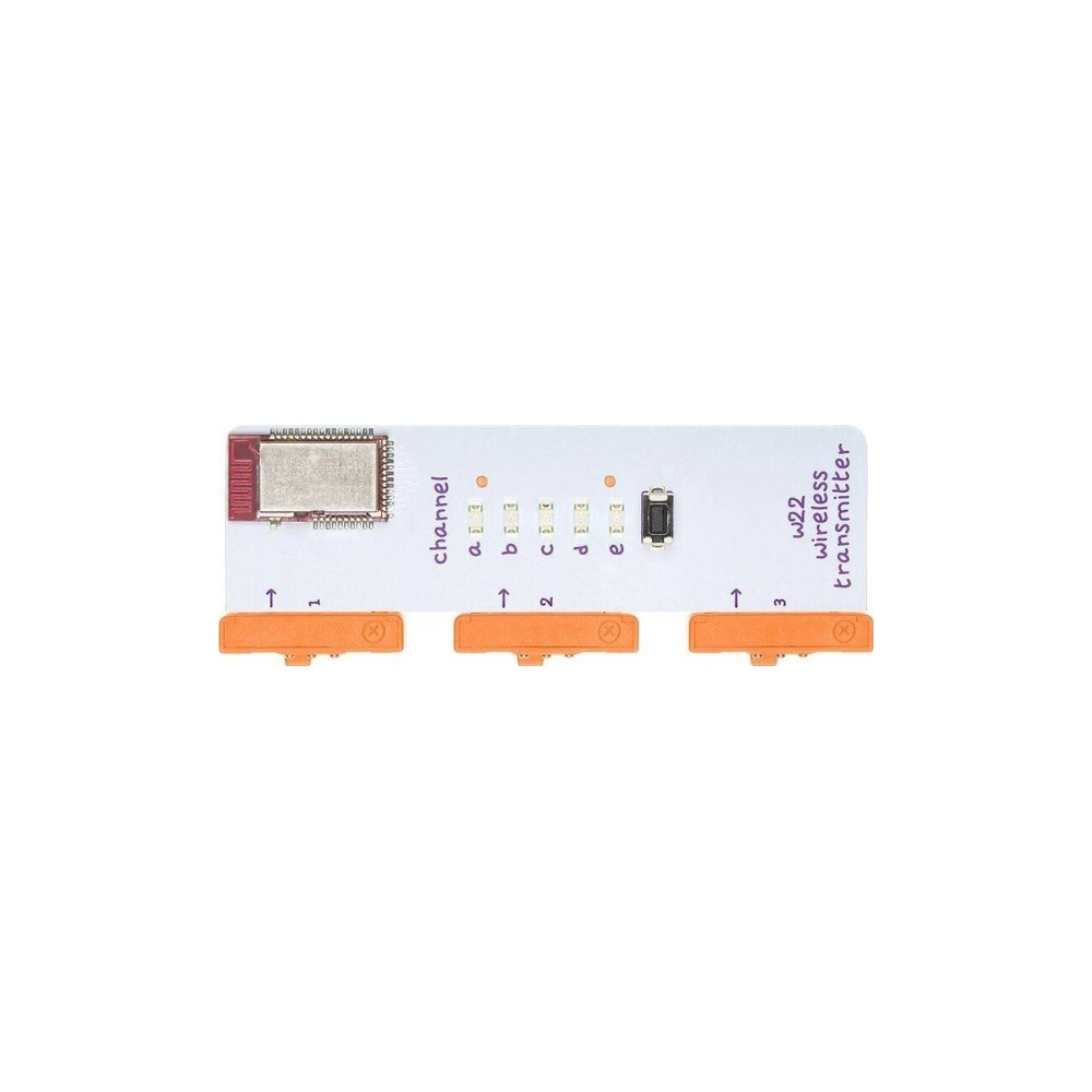 Produktbild för littleBits 650-0150-00A01, bitSnaps, Trådlös, 14 År, 95 mm,...