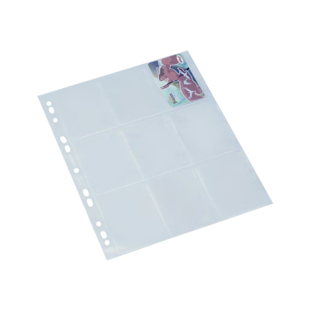 Produktbild för Bantex - skyddsficka för köpkort - för 70 x 100 mm - transparent (paket om 10)