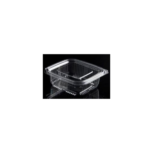 Multi Plastbägare Catersource 250 ml 85x97x41 mm fyrkantig, gångjä...